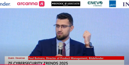 Paul Butnaru, Director of Product Management, Bitdefender: Suprafaţa de atac creşte de la săptămână la săptămână. Nu poţi preveni tot, dar poţi identifica rapid problemele şi le poţi rezolva înainte să devină incidente