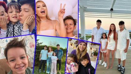 Cât de mare s-a făcut fiul artistei Elena Gheorghe. Nicholas are 13 ani și este cât mama lui de înalt
