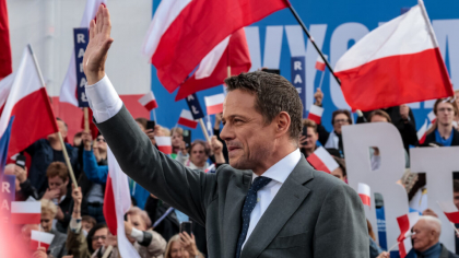 Alegeri prezidențiale în Polonia. Candidatul pro-european Rafał Trzaskowski câștigă primul tur în fața conservatorului Karol Nawrocki