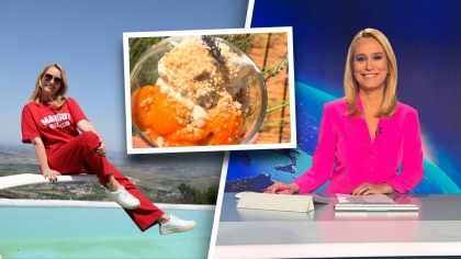 Andreea Esca își răsfață familia cu o prăjitură răcoritoare, ideală în zilele călduroase de vară: „Oferită cu dragoste!”