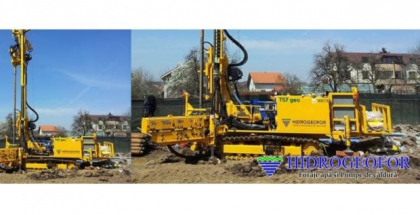 Foraje puțuri cu Hidrogeofor: Soluții complete, eficiente și garantate