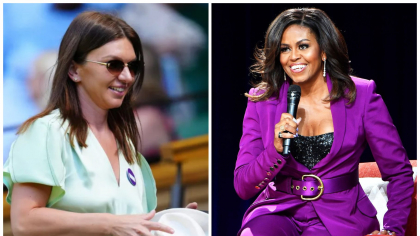 Simona Halep, la același eveniment cu Michelle Obama. Sportiva va vorbi despre sport și business