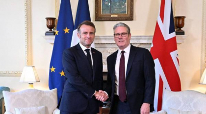 Franța și Marea Britanie își cresc forța comună la 50.000 de soldați. Aceștia vor servi drept bază pentru menținerea păcii în Ucraina