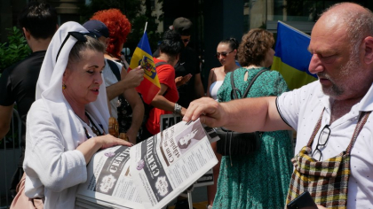 REPORTAJ Bucureștiul celor două marșuri care împart aceeași stradă, dar nu aceeași lume