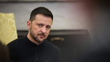 Zelenski afirmă că încetarea focului ar putea fi instituită în orice moment