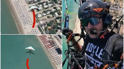 A fost reconstituit traseul ultimului zbor al lui Felix Baumgartner. Momentul decolării a fost filmat chiar de Mihaela Rădulescu