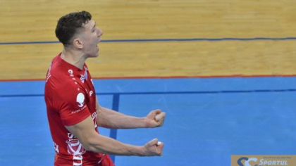 Volei masculin: Internaționalul Andrei Mihălescu rămâne la Craiova