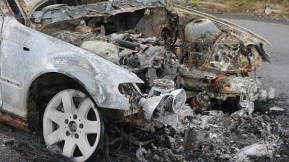 Doi tineri din Vâlcea au murit carbonizați într-un tragic accident. Cum s-a petrecut tragedia