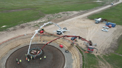 Rezolv Energy, cu gigantul Actis în spate, investeşte 331 mil. euro pentru faza a doua a parcului eolian VIFOR, Buzău. Este cel mai mare parc eolian în construcţie din noul val verde românesc