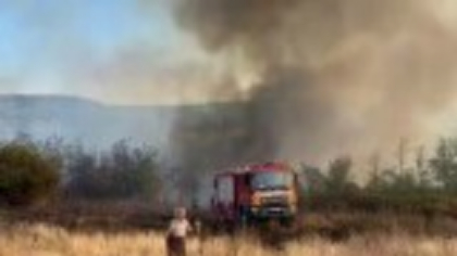 Incendii de vegetație în județul Mehedinți. Trei case au fost distruse și sute de hectare au fost mistuite de flcăcări