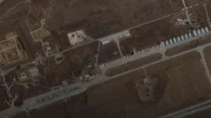 Două avioane de vânătoare rusești, distruse de forțele ucrainene pe un aerodrom din Volgograd