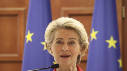 Moțiune de cenzură împotriva lui von der Leyen. Un europarlamentar AUR anunță atingerea numărului necesar de semnături