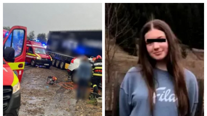 Durere fără margini în Suceava. Cornelia, adolescenta rănită într-un accident cumplit, a murit la scurt timp mama ei