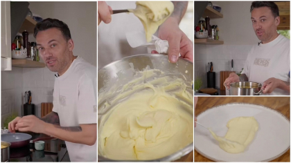 Chef Ștefan Popescu a dezvăluit secretul celui mai cremos piure: „Cartofii fierb în jur de 25 de minute”. Rețeta pas cu pas