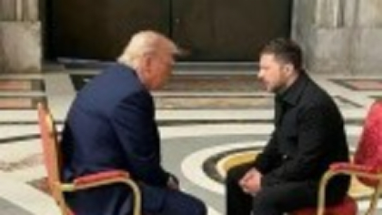 Cum a numit Trump întâlnirea cu Zelenski de la Vatican. Reacția liderului SUA ar putea atrage un val de critici