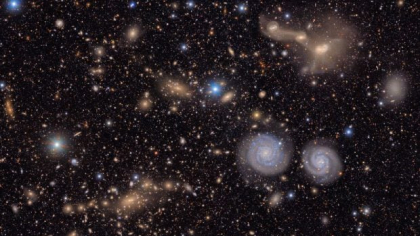 Mii de asteroizi și milioane de galaxii, surprinse în primele imagini ale celei mai mari camere construite vreodată