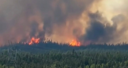 Mesaj RO-Alert în zona Babadag din cauza incendiilor de vegetaţie din județul Tulcea