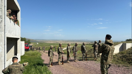 Militarii americani s-au antrenat la Babadag cu un nou sistem adus recent în România de Armata SUA