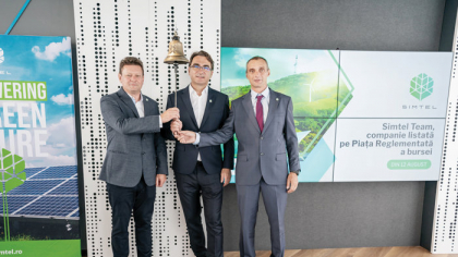 Bursă. Plus 9% pe acţiunile Simtel după raportarea trimestrială