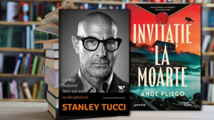 Porția de carte. Cronica meselor lui Stanley Tucci/Puzzle mortal între scriitori