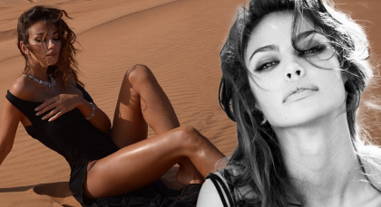 Ce mare și frumoasă e fiica Mădălinei Ghenea. Charlotte are 8 ani și este copia fidelă a celebrei sale mame