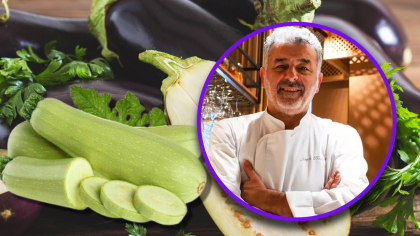 Supă cremă de vinete și dovlecei. Rețeta lui chef Joseph Hadad 