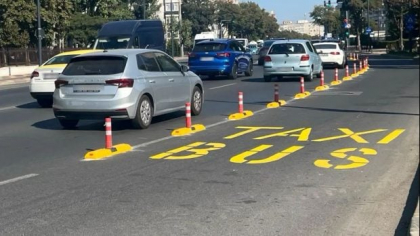 Mașinile cu minimum 4 persoane să circule pe benzile speciale de transport în comun, potrivit unui proiect