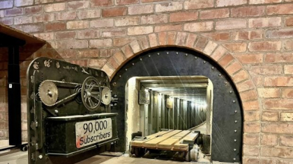 Și-a construit un buncăr subteran cu 70.000 de euro: „Îl folosesc în caz de război mondial. Aceste lucruri nu trebuie să lipsească”