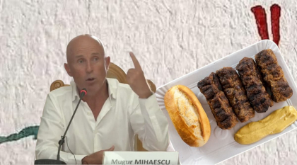 Cât costă micii la restaurantul lui Mugur Mihăescu. Sunt cotați drept cei mai scumpi din Centrul Vechi al Bucureștilor