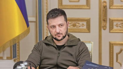 Zelenski se va întâlni duminică cu președintele ceh la Praga