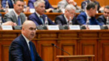Moţiunea de cenzură a opoziției împotriva Guvernului Bolojan, dezbătută astăzi şi supusă votului în plenul comun