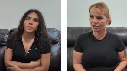 Două românce, filmate în timp ce bat o tânără în New York, după o ceartă legată de un loc de parcare