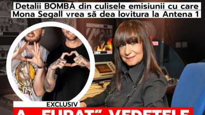 Detalii BOMBĂ din culisele emisiunii cu care Mona Segall vrea să dea lovitura la Antena 1. A „furat” vedetele de la Asia Express!