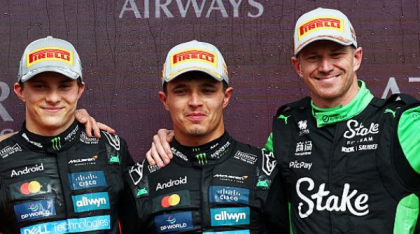 Interviuri exclusive cu Piastri, Hamilton şi Hulkenberg, după cursa infernală pe ploaie de la Silverstone: „Nu meritam penalizarea”