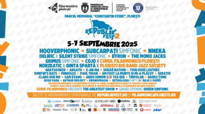 Hooverphonic și alți artiști de top vin la Republik Fest Ploiești 2025