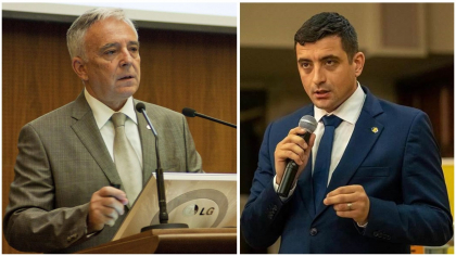 Mugur Isărescu, demis de la șefia BNR de către George Simion, dacă liderul AUR ajunge președinte. Reacția dură a BNR: „România ar înceta să mai existe”
