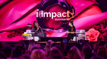 Michelle Obama, pe scena de la Impact Bucharest: "Bunul simț, unul din cele mai importante lucruri". Sfatul pentru lideri