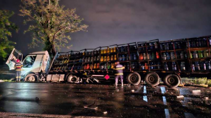 La un pas de o catastrofă (foto)