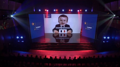 Surpriză în deschiderea summitului din Albania: Liderii europeni au fost transformați în… bebeluși