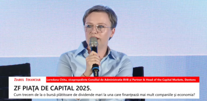 Loredana Chitu, vicepreşedinte Consiliul de Administraţie BVB şi Partner &amp; Head of the Capital Markets, Dentons: „Nu văd niciun motiv pentru care BvB nu ar reprezenta o varianta foarte bună de listare pentru o companie de talie mare”