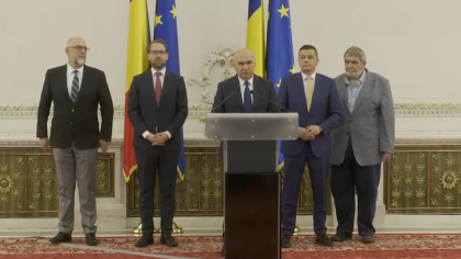 Acord politic semnat pentru formarea unei noi coaliții de guvernare în România: Premieri prin rotație până în 2028
