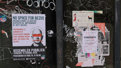 Protestatarii din Veneția revendică o „victorie uriașă” după ce Jeff Bezos a schimbat locul nunții