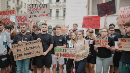 Studenții nu renunță. Proteste masive față de măsurile de austeritate, în toată țara! ”Educaţia a fost prima vizată de tăierile bugetare”