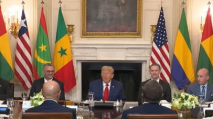 Mini-summit la Casa Albă. Trump s-a întâlnit cu 5 lideri africani ca să discute despre pământuri rare FOTO/VIDEO