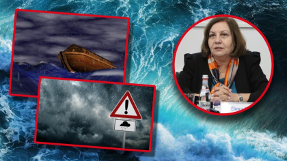 S-a emis RO-Alert de superciclon. Elena Mateescu, declarații exclusive: „Într-un interval de 24 de ore va ploua de două, trei ori mai mult decât ar trebui în această perioadă din octombrie”