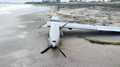 Dronă militară descoperită în apele Mării Negre, distrusă de autoritățile bulgare. Nu se știe dacă era rusească sau ucraineană