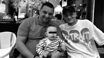 Ionel Ganea, sfâșiat de dorul de fiul său. Fostul fotbalist a fost surprins îngenuncheat de durere la mănăstire