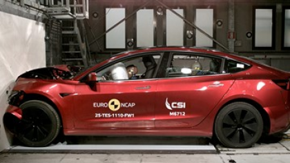 Tesla Model 3 primeşte 5 stele Euro NCAP şi devine una dintre cele mai sigure maşini testate în 2025