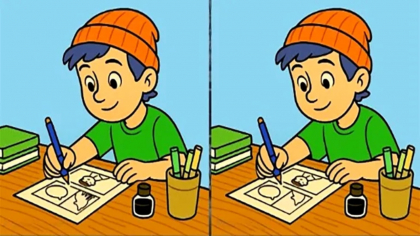 Test IQ. Găsește cele trei diferențe dintre cele două imagini în mai puțin de 10 secunde