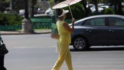 Cod galben de caniculă în șapte județe din România. Harta zonelor în care temperaturile vor fi deosebit de ridicate